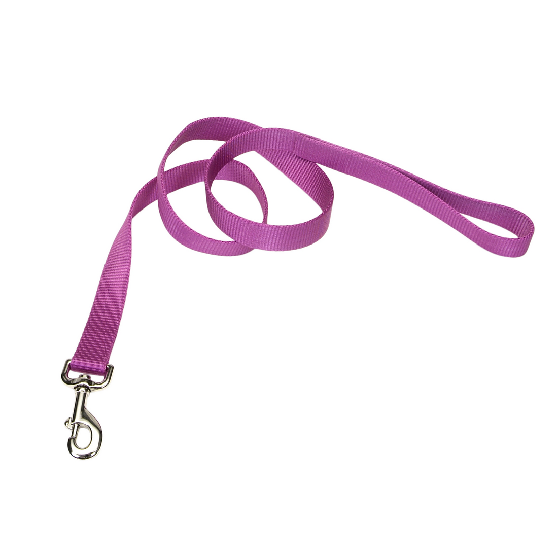 Coastal 1-in Training Dog Leash , Orchid, 6-ft (Size: 6-ft)