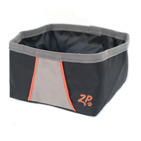 ZippyPaws Adventure Bowl, Volcano Black