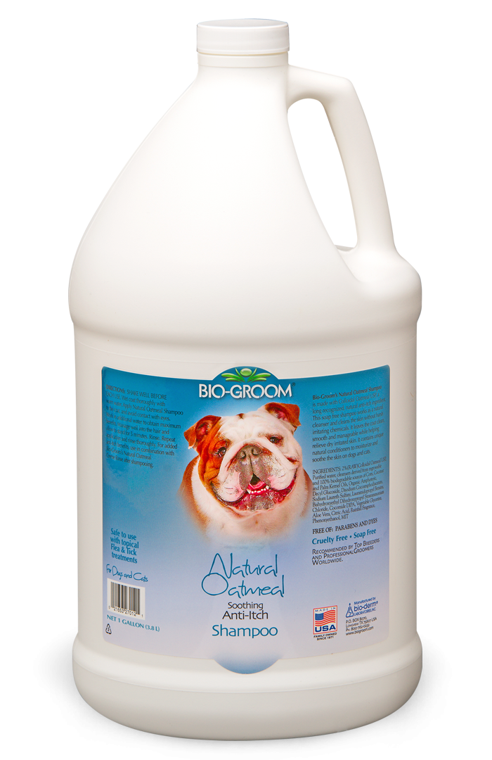 Bio-Groom Natural Oatmeal Dog Shampoo, 1-gal