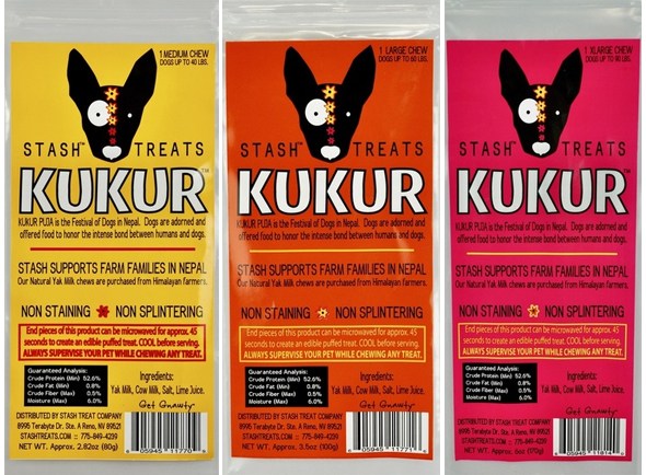 Stash Kukur Dog Large Natural Yak Milk Chew