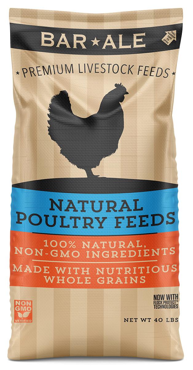 Bar ALE 16% Layer Non-GMO Corn-Free & Soy-Free Crumble Poultry Feed, 40-lb (Size: 40-lb)