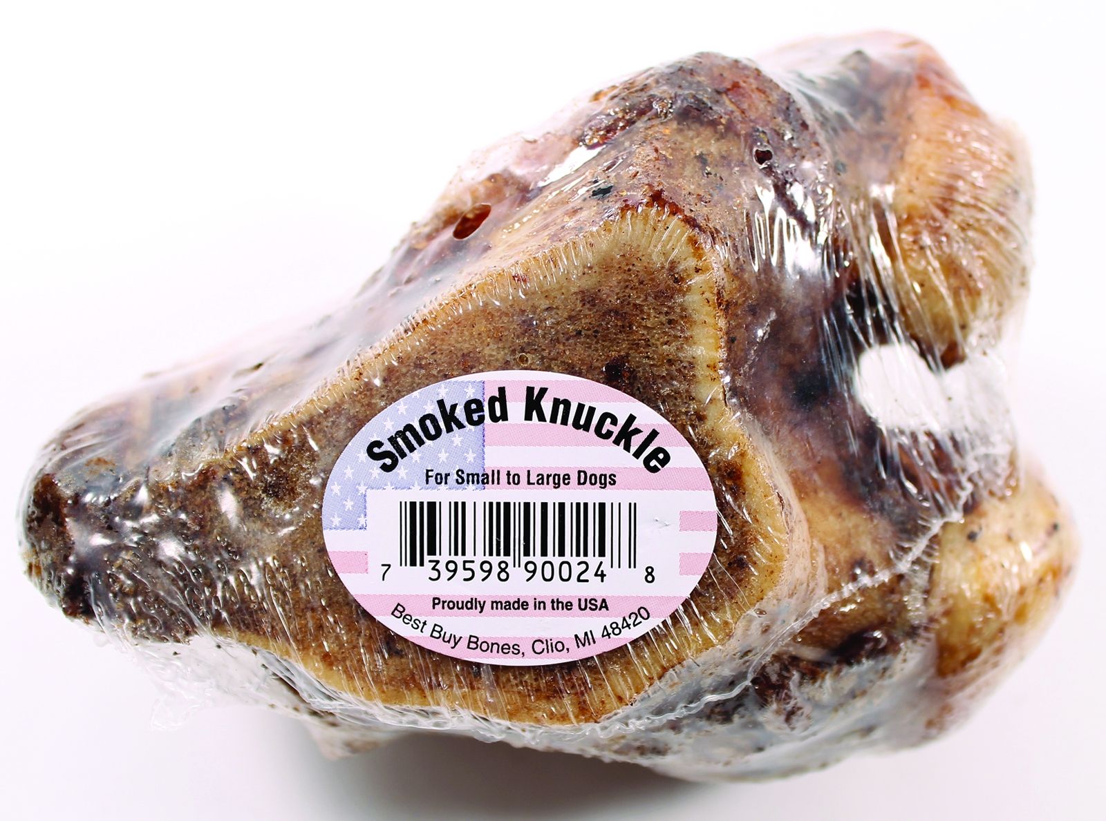 Best Buy Bones Smoked Knuckle Dog Treats, 6-in (Size: 6-in)