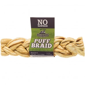 Redbarn Puff Braid Dog Treats, 9-in (Size: Large)