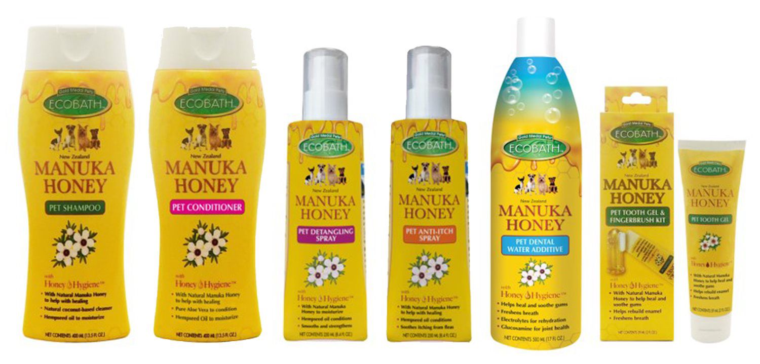 Ecobath Manuka Honey Conditioner for Pets, 14-oz (Size: 14-oz)