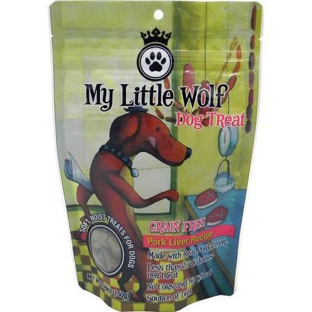 My Little Wolf Grain Free Pork Pleaser Recipe Dog Treats, 5.29-oz