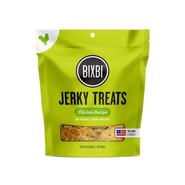 Bixbi Chicken Recipe Jerky Dog Treats, 10-oz (Size: 10-oz)