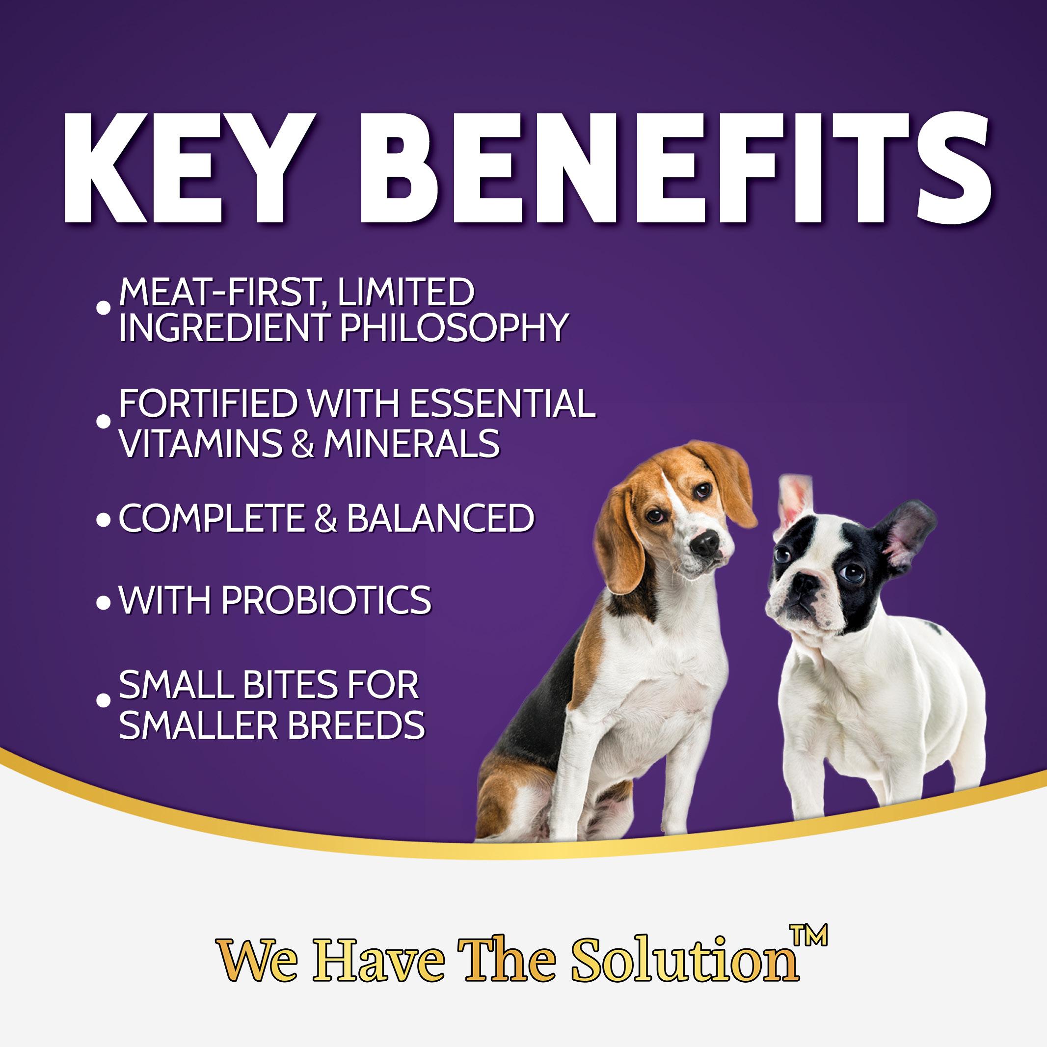 Zignature Small Bites Trout & Salmon Meal Formula Dry Dog Food, 4-lb