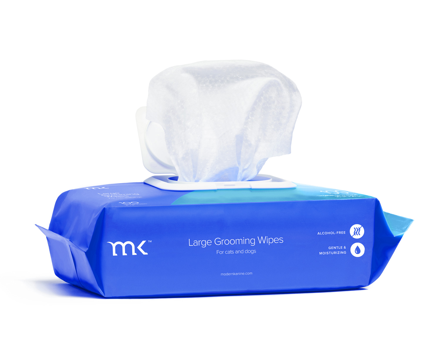 Modern Kanine Unscented Large Grooming Wipes, 100-ct (Size: 100-ct)