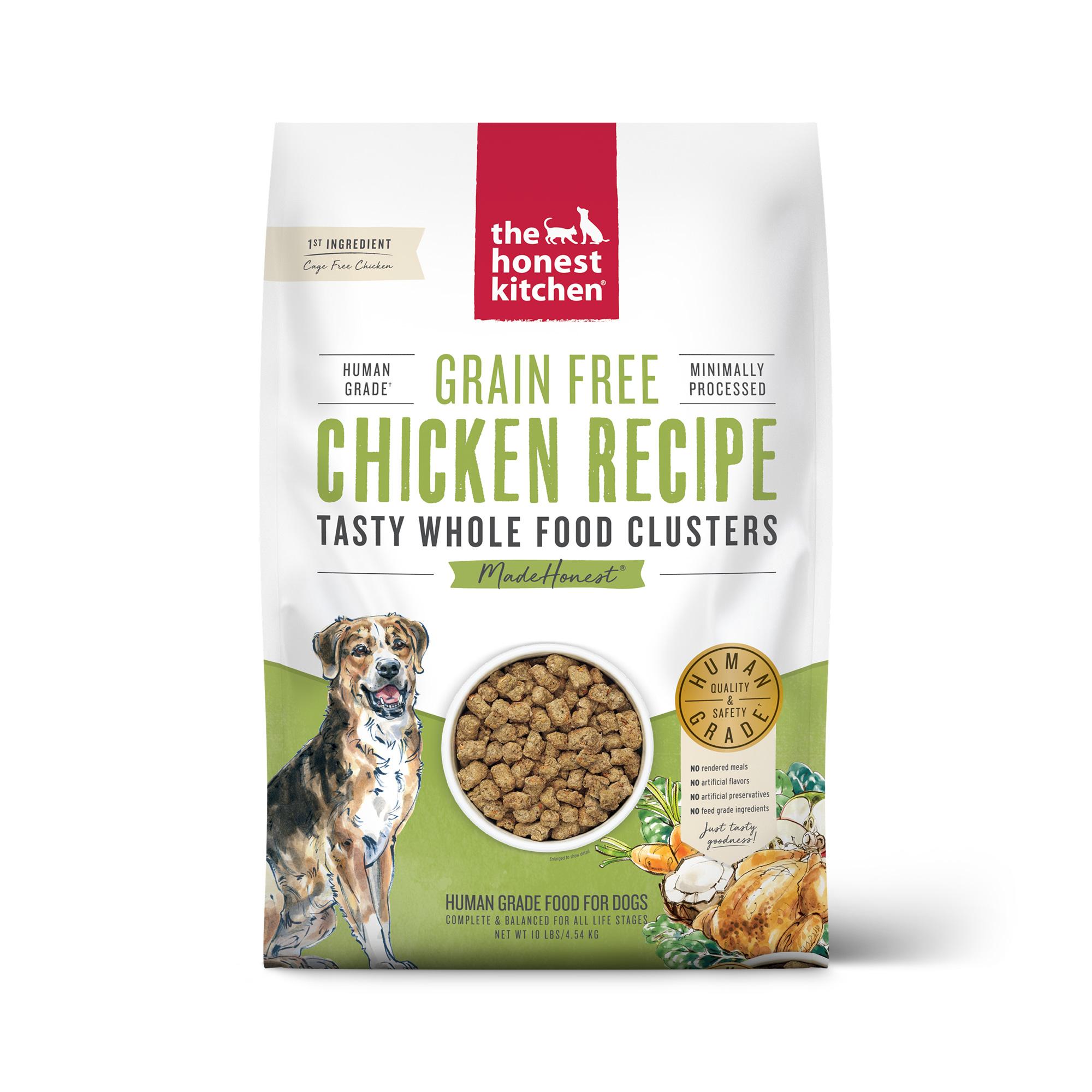 The Honest Kitchen Whole Food Clusters Chicken Grain-Free Dry Dog Food