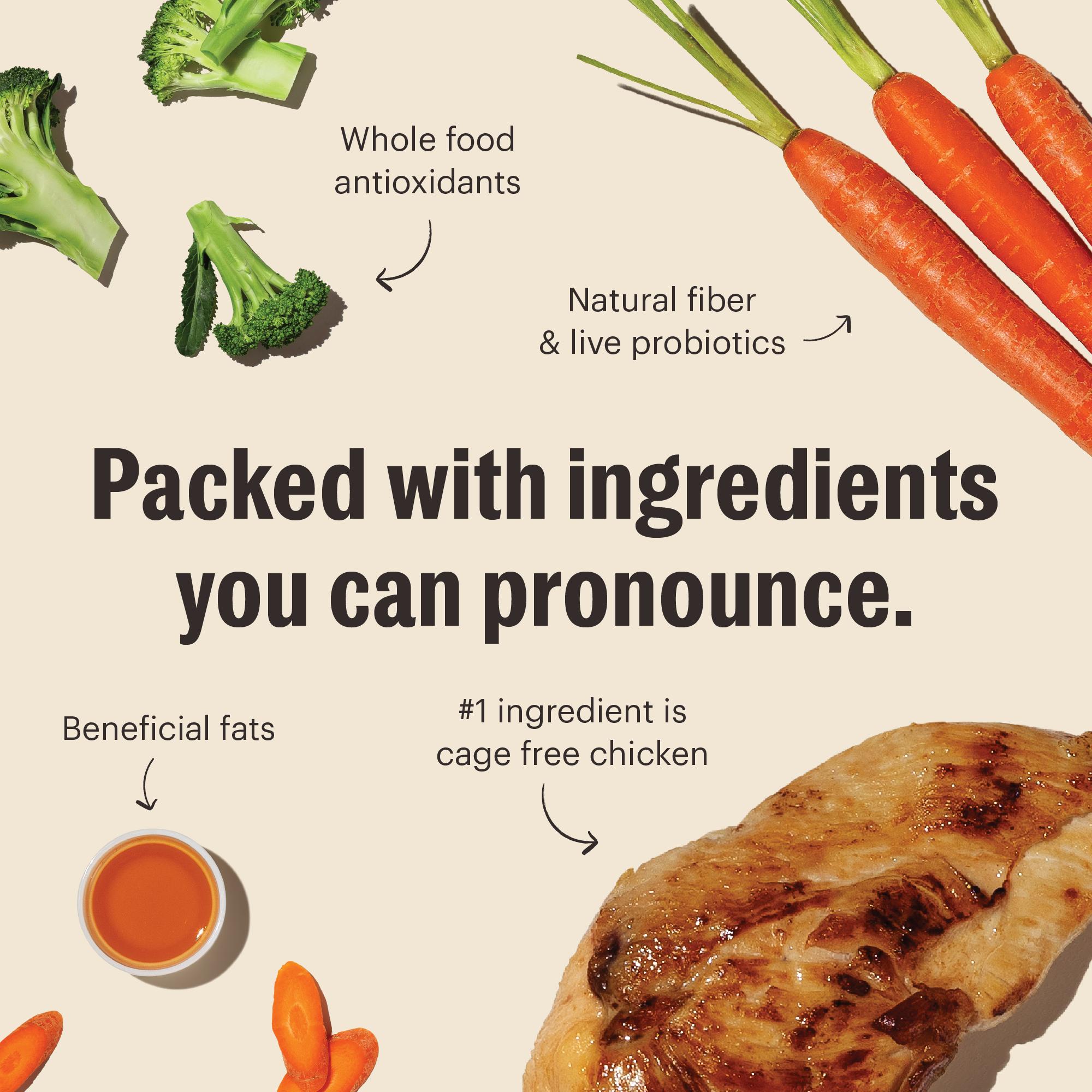 The Honest Kitchen Whole Food Clusters Chicken Grain-Free Dry Dog Food, 5-lb