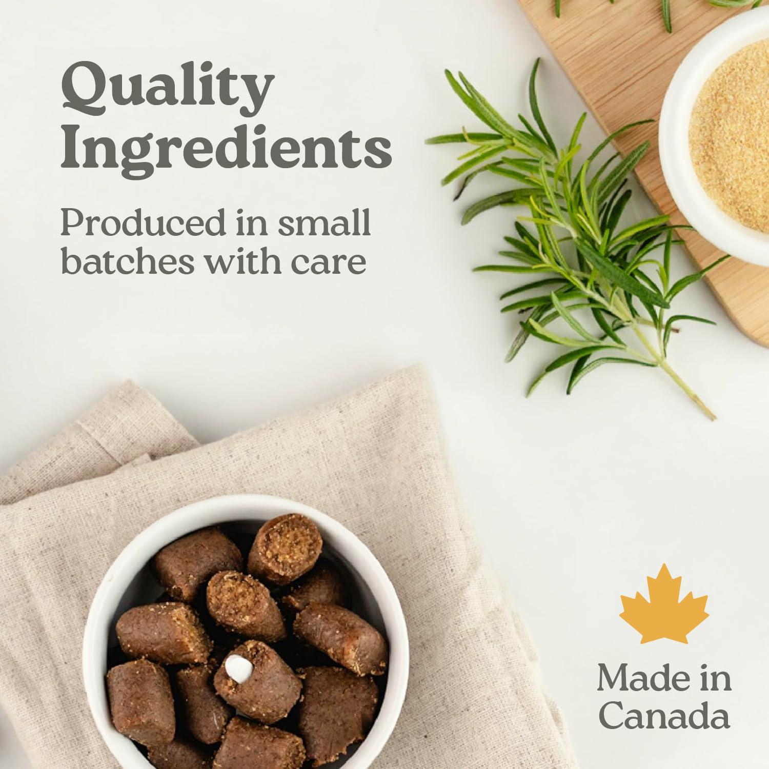 Earthly Pet Pill Buddy Naturals Peanut Butter & Apple Dog Treats, 30-count