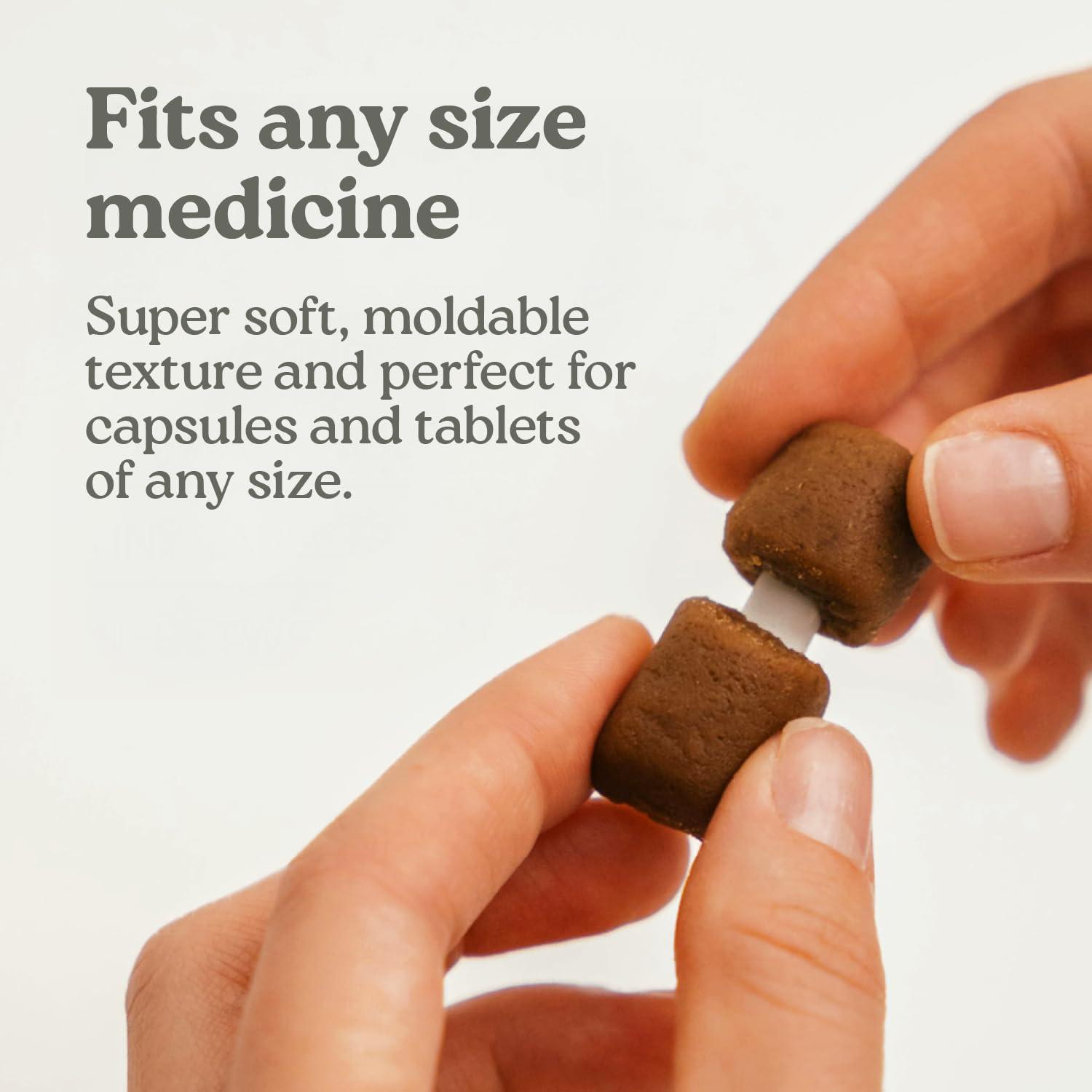 Earthly Pet Pill Buddy Naturals Peanut Butter & Apple Dog Treats, 30-count