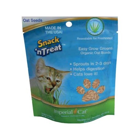 Imperial Cat Easy Grow Oat Grass Seeds, 4-oz (Size: 4-oz)