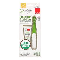 Pura Naturals Pet Brush And Gel Dog Dental Kit, Adult Dog (Size: Adult Dog)