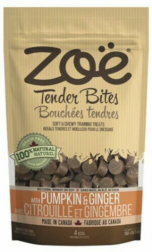 Zoe Tender Bites Pumpkin & Ginger, 5.3-oz