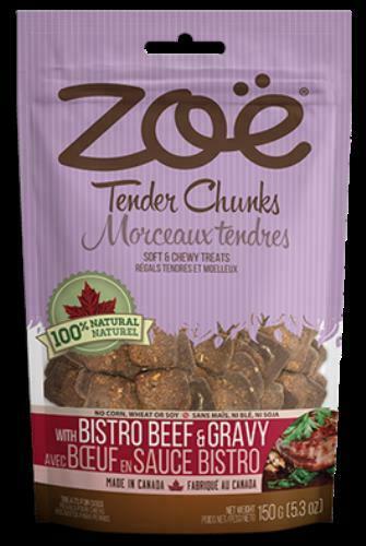 Zoe Tender Chunks Bistro Beef & Gravy, 5.3-oz (Size: 5.3-oz)