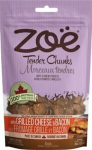 Zoe Tender Chunks Grilled Cheese & Bacon, 5.3-oz (Size: 5.3-oz)
