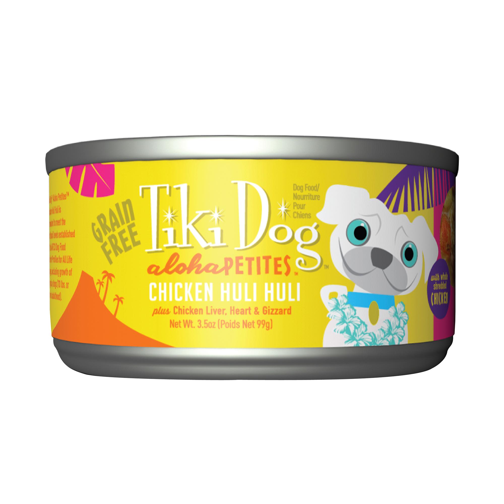 Tiki Dog Aloha Petites Chicken Huli Huli Wet Dog Food