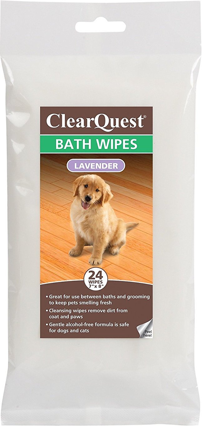 ClearQuest Fresh Pet Bath Wipes, 24-count (Size: 24-count)