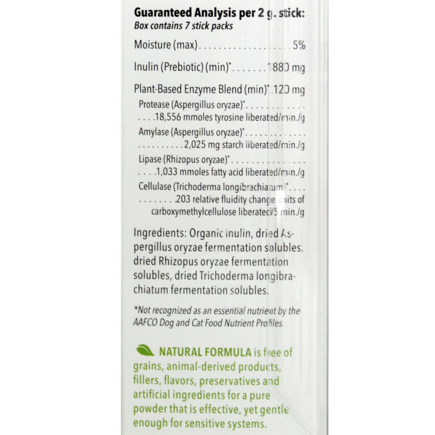 inClover OptaGest Dog and Cat Digestion Supplement, 7-count