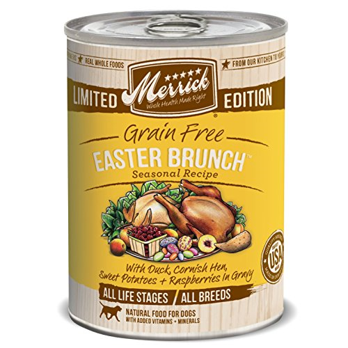 Merrick Limitied Edition Grain-Free Easter Brunch Canned Dog Food, 12.7-oz