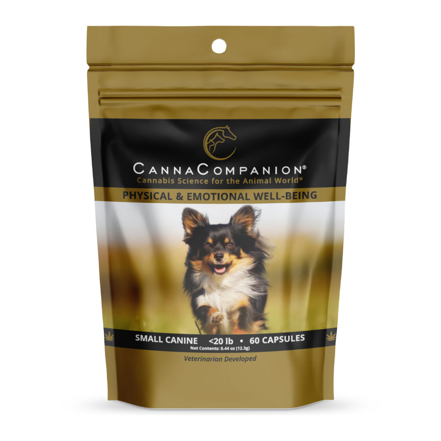 Canna Companion Regular Strength Capsule Small Dog Supplement, 60-count