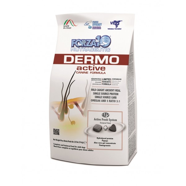 Forza10 Active Line Dermo Active Limited Ingredients Formula Dry Dog Food, 22-lb (Size: 22-lb)