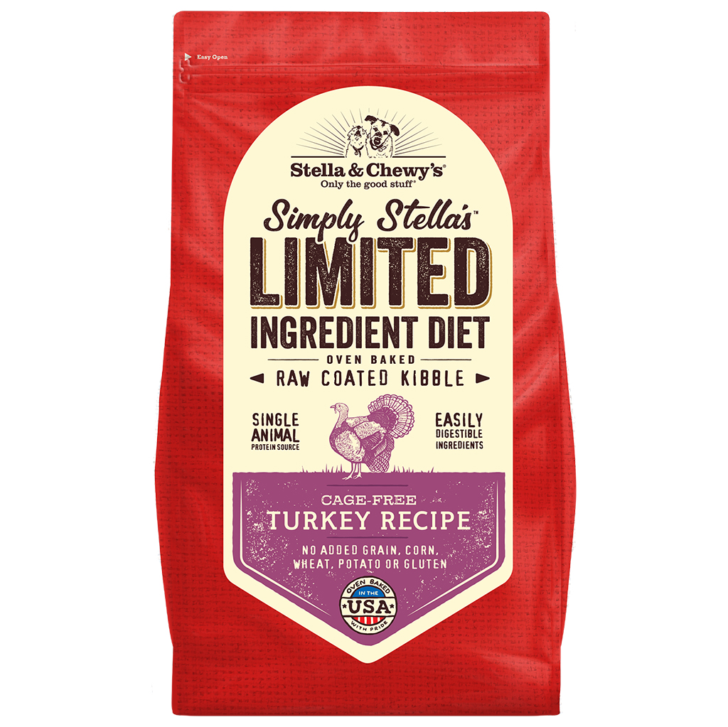 Stella & Chewy's Simply Stella's LID Cage-Free Turkey Grain-Free Dry Dog Food