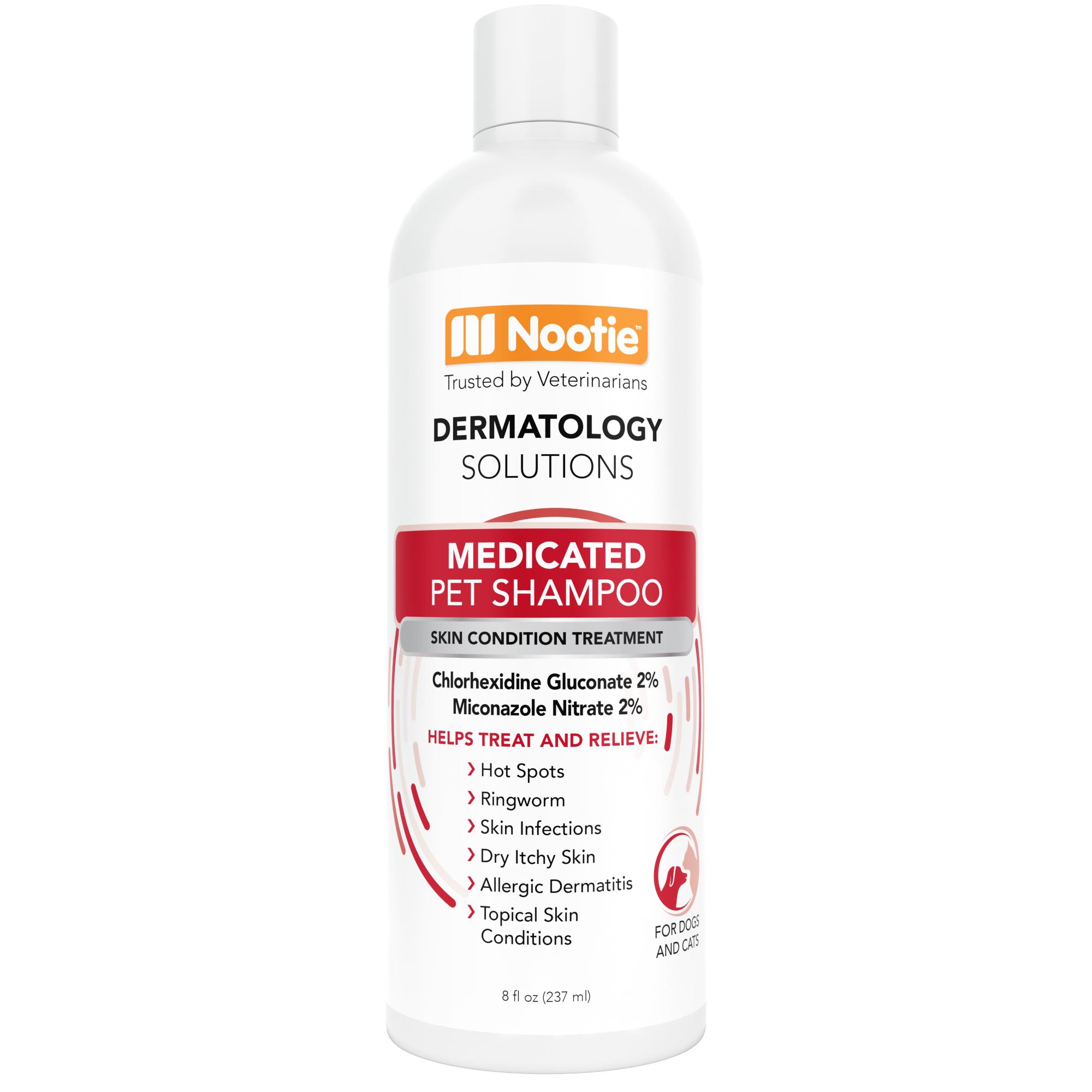 Nootie Antimicrobial Medicated Dog & Cat Shampoo, 8-oz