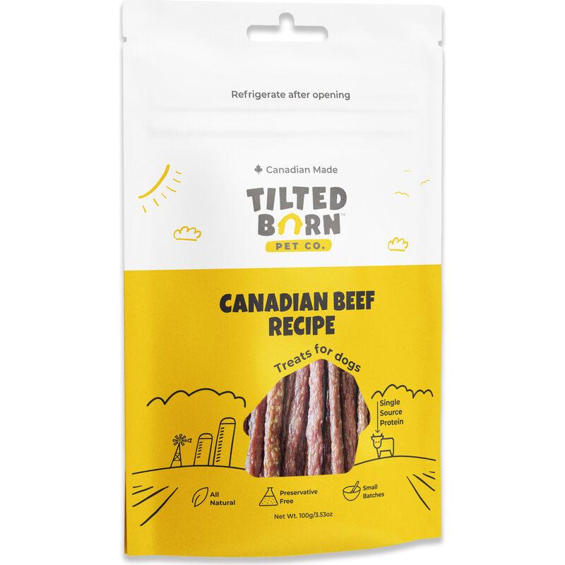 Tilted Barn Canadian Beef Dog Treats, 3.53-oz