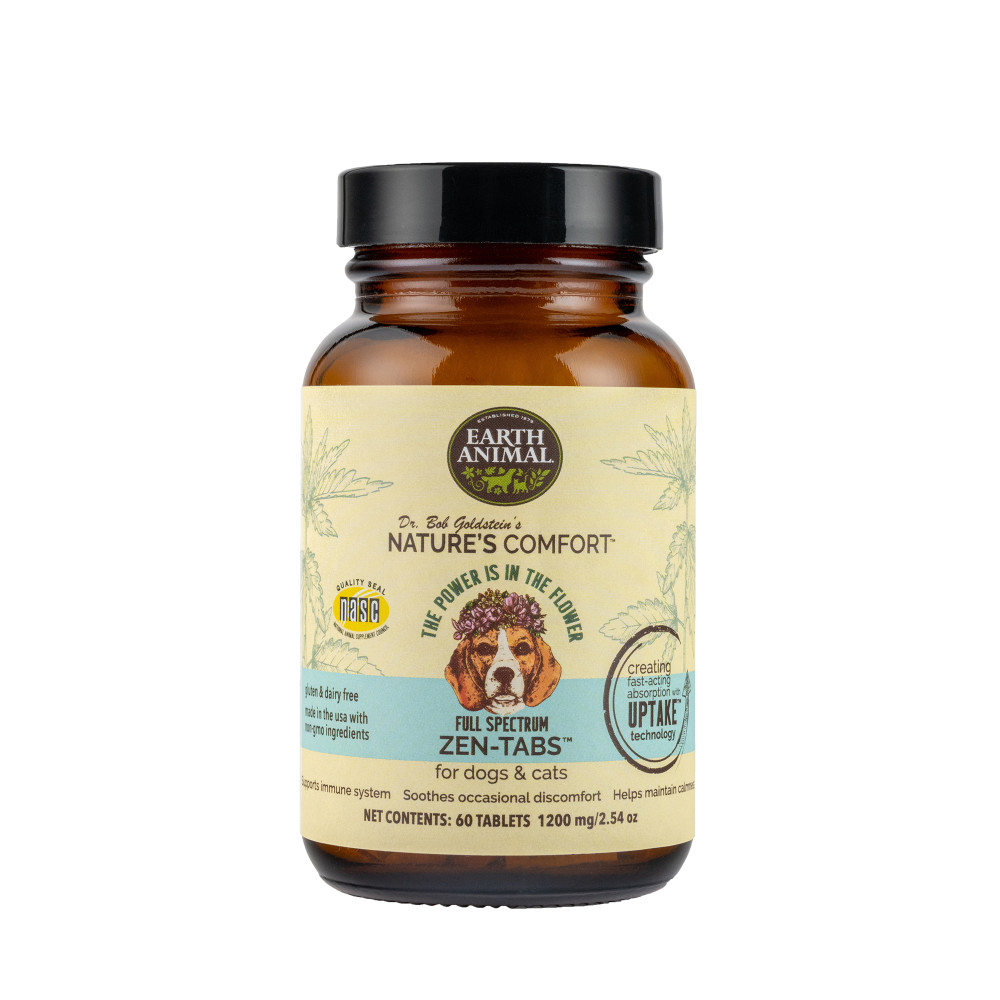 Earth Animal Nature's Comfort Full-Spectrum Tabs, 60 Tablets (**) (Size: 60-pack)
