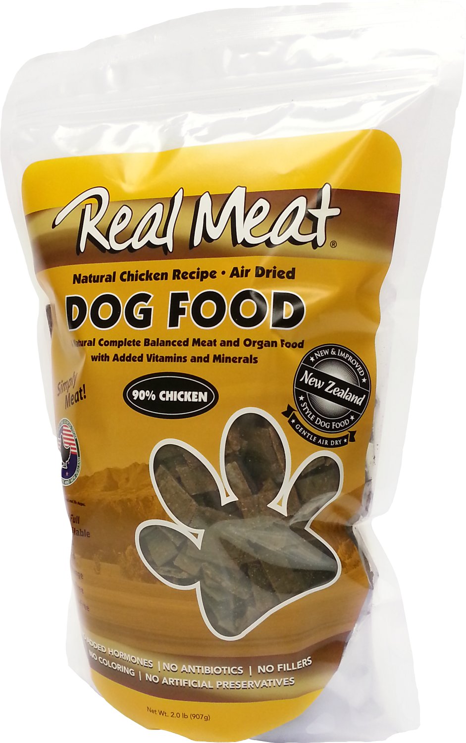 The Real Meat Company 90% Chicken Air-Dried Dog Food, 5-oz
