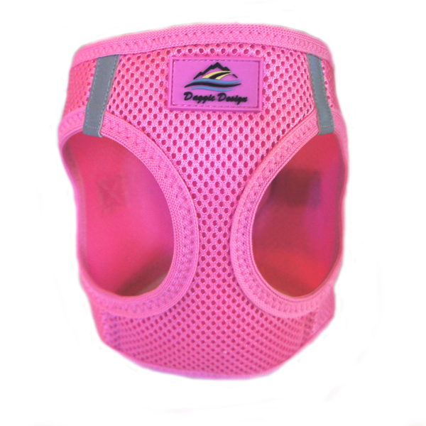 Doggie Design American River Choke-Free Dog Harness Solid, Candy Pink