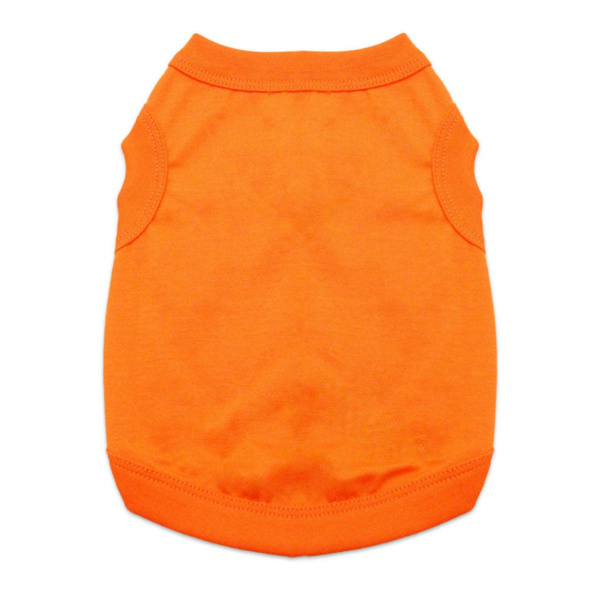 Doggie Design 100% Cotton Dog Tank, Sunset Orange, 3X-Large