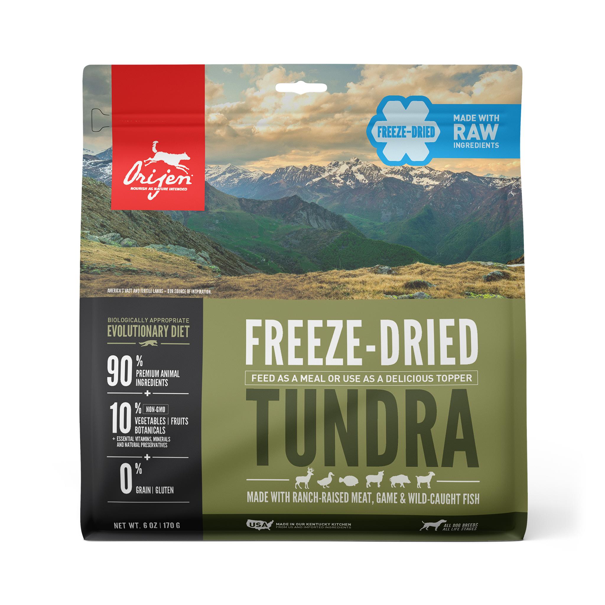 ORIJEN Tundra Grain Free Freeze Dried Dog Food 6 oz Pet Pros