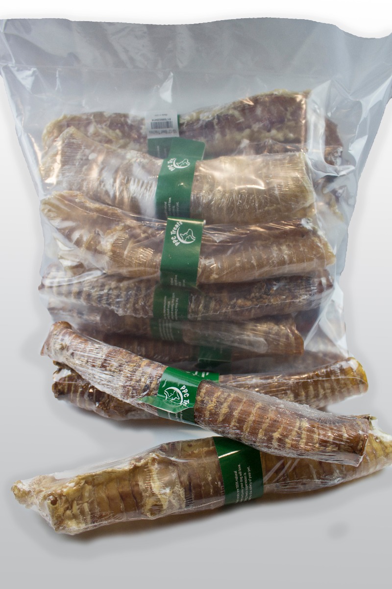 Pet Pros Choice 12" Beef Trachea Dog Treats, 15-count (Size: 15-count)