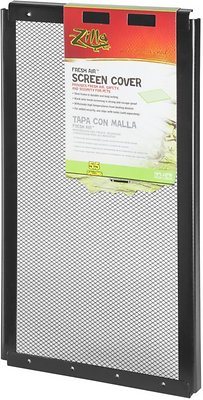 Zilla Fresh Air Screen Cover for Terrariums, 16-in x 8-in