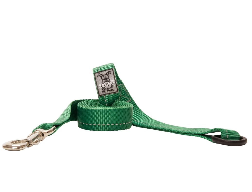RC Pets Laisse Primordiale pour Chien, Verte, 3/4-po x 6-ft