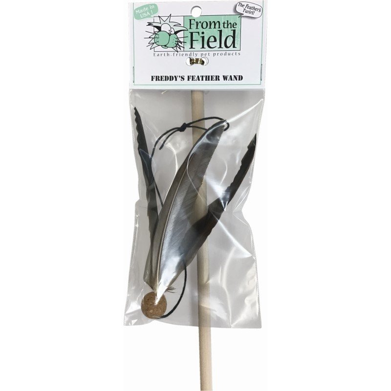 From the Field Freddy's Feather Wand Cat Toy