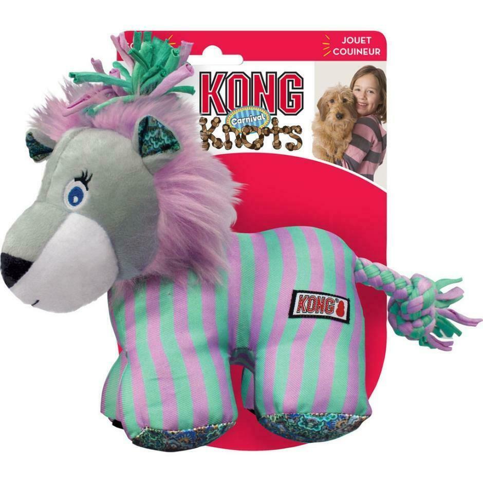 KONG Knots Carnival Lion Dog Toy, Small/Medium