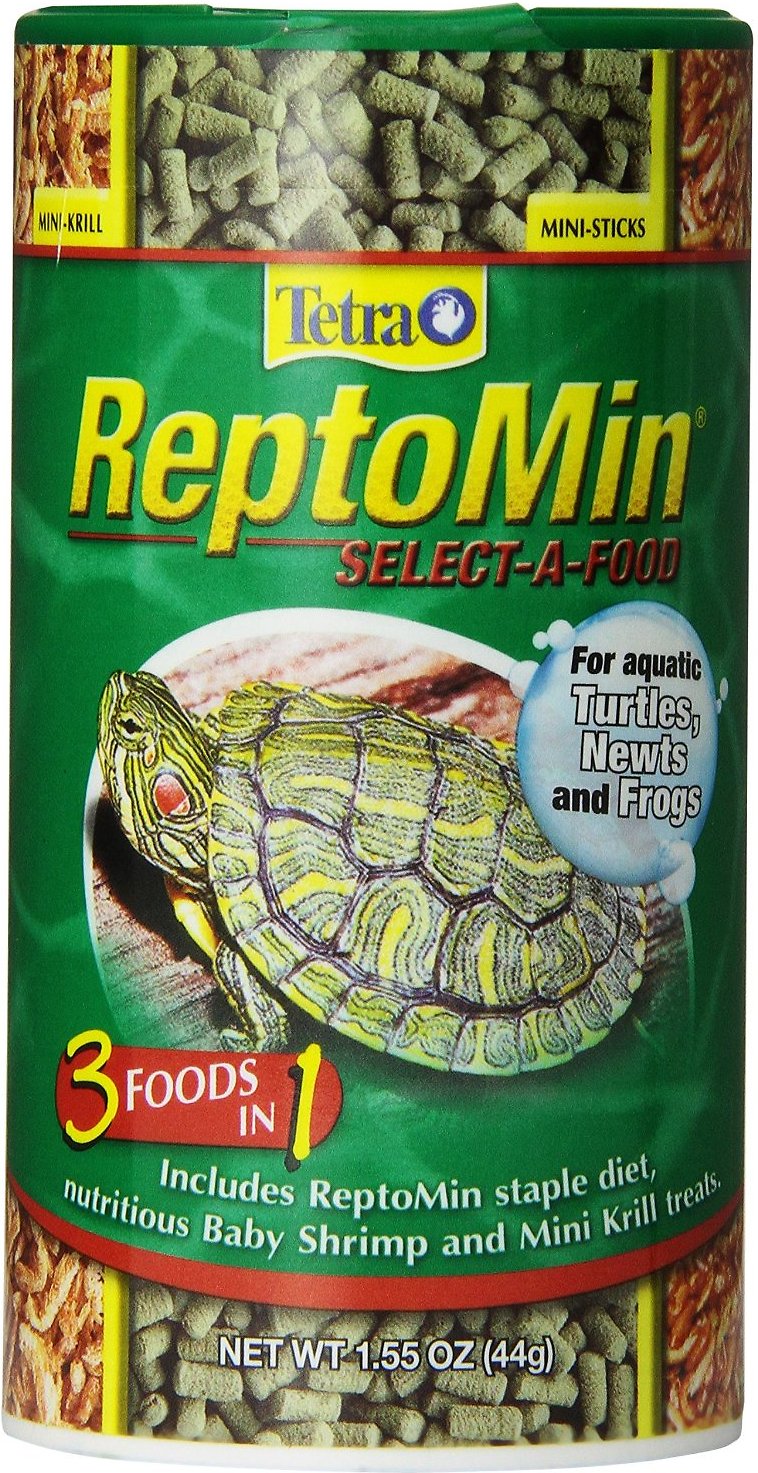 Tetra ReptoMin Select A Food 3 in 1 Mini Sticks Turtle Newt