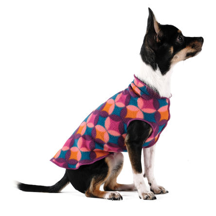 Goldpaw Stretch Fleece Dog Coat, Summer Mod, 22