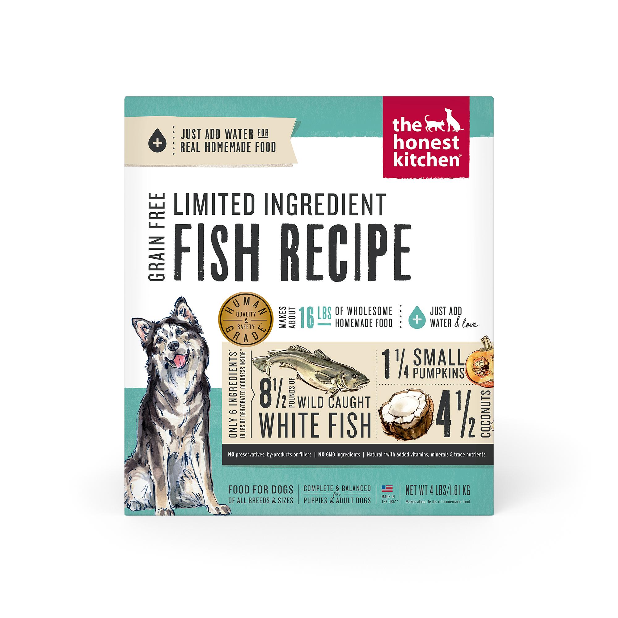 The Honest Kitchen Limited Ingredient Fish Grain-Free Dehydrated Dog Food