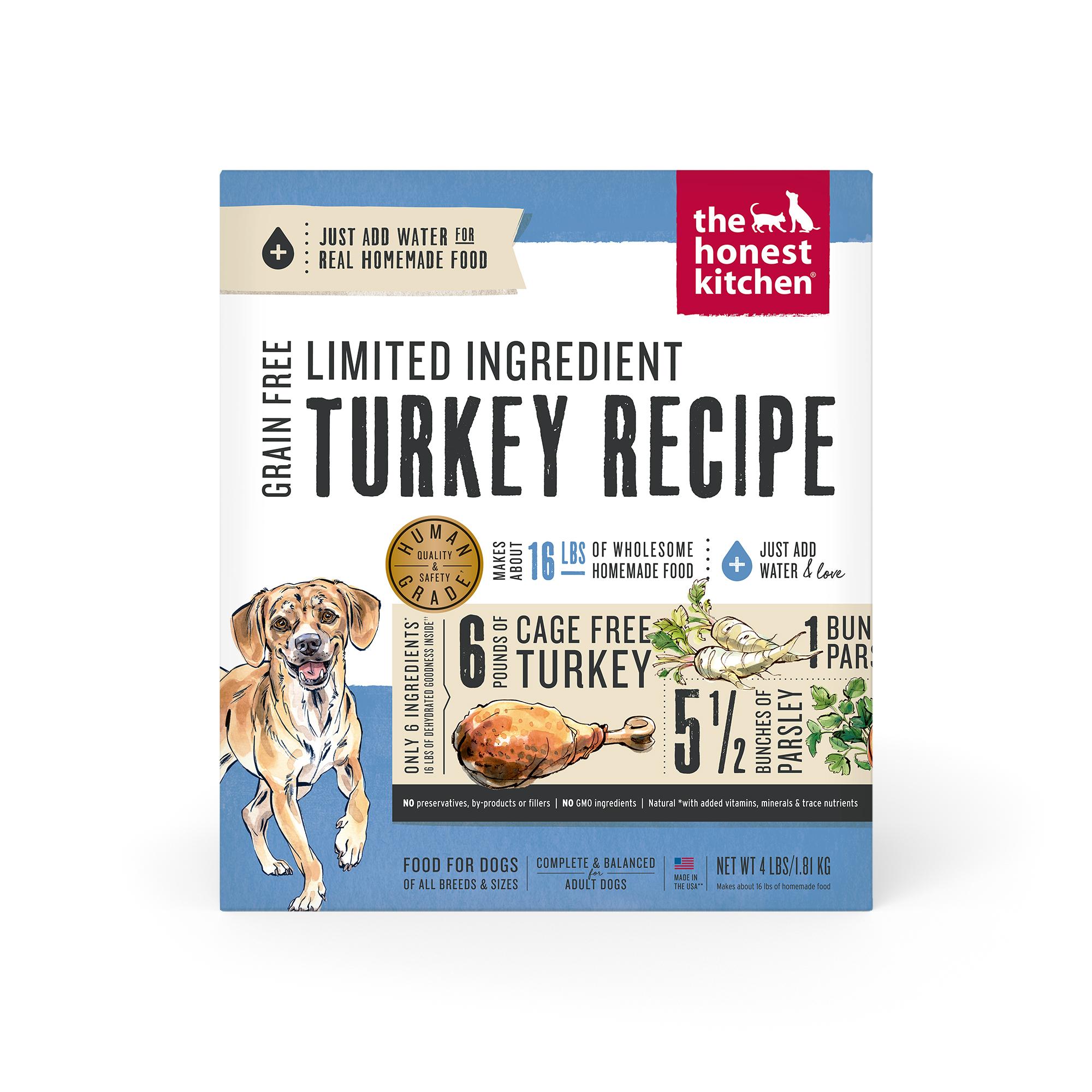 The Honest Kitchen Limited Ingredient Turkey Grain-Free Dehydrated Dog Food