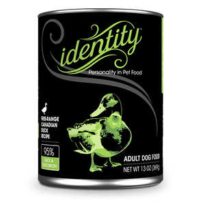 Identity Dog 95% Free-Range Canadian Duck Recipe Wet Dog Food
