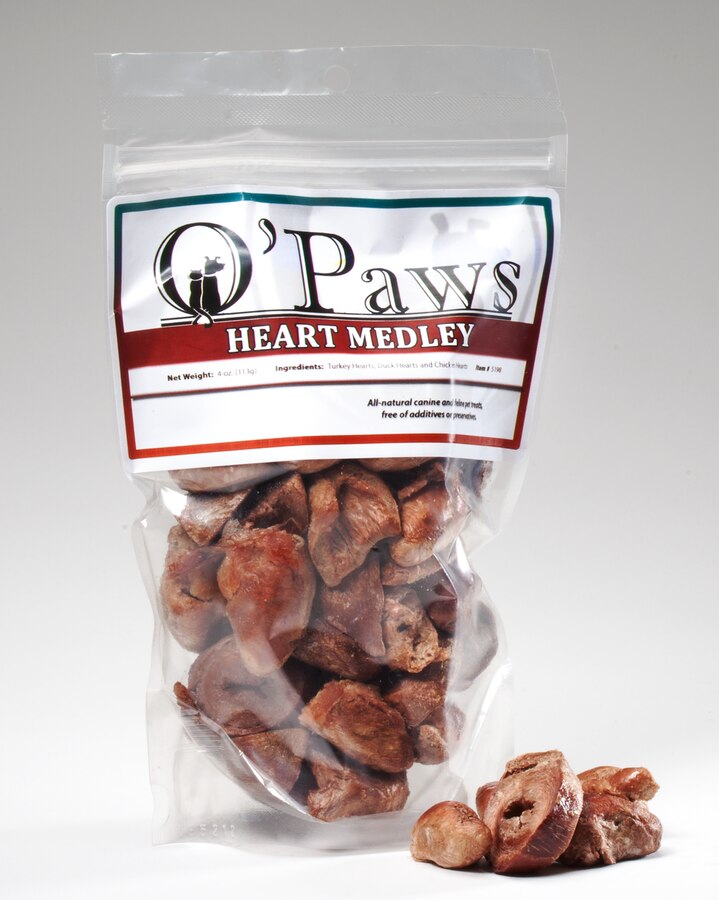 Oma's Pride O'Paws Heart Medley Freeze-Dried Dog & Cat Treats