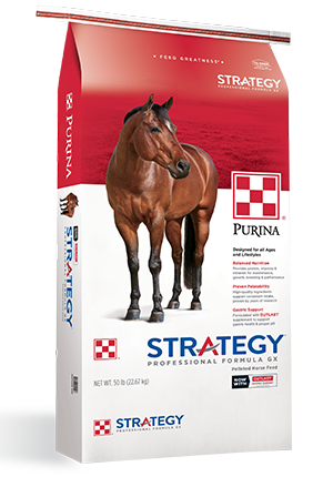 Purina Strategy Professional Formula GX Horse Food, 50-lb (Size: 50-lb)