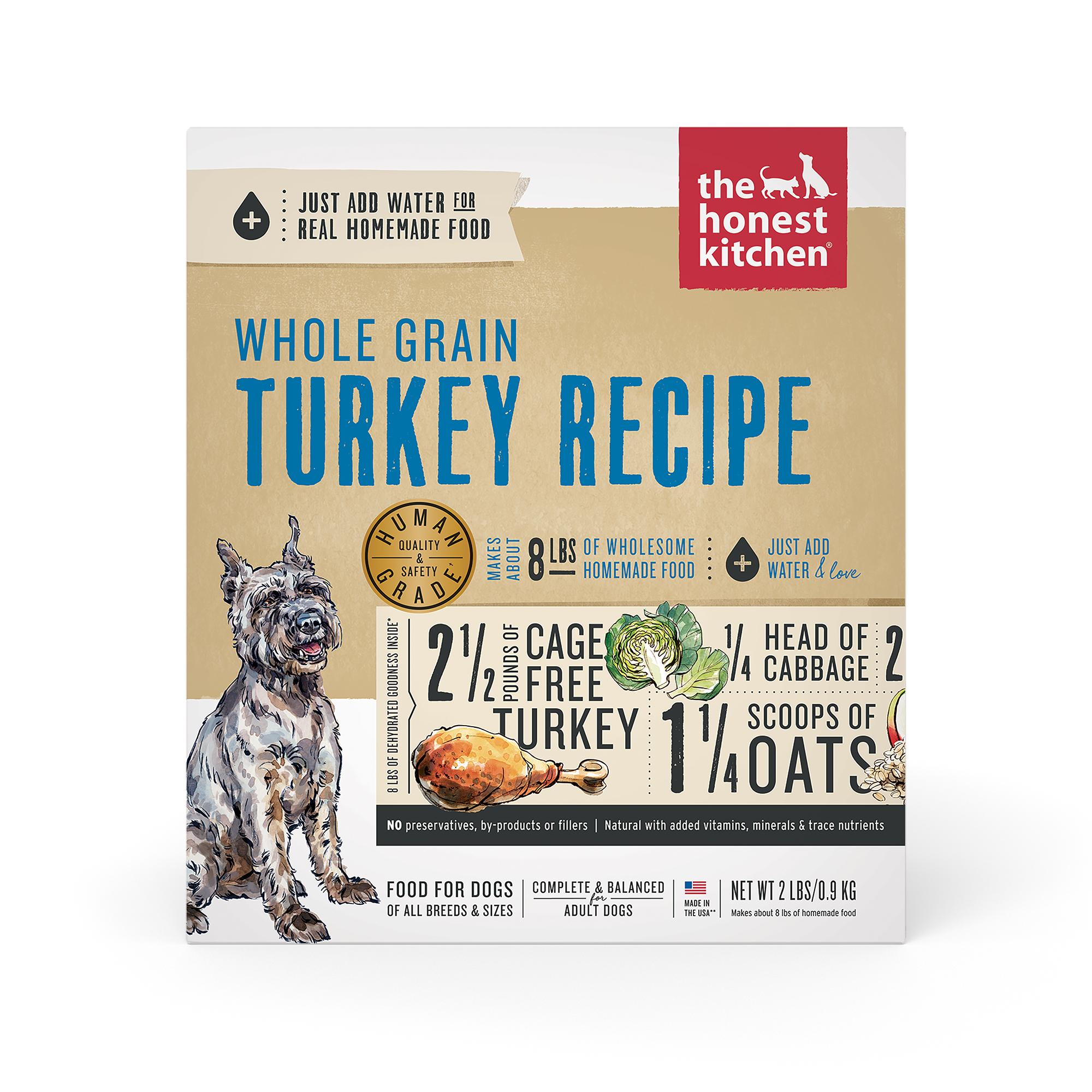 The Honest Kitchen Turkey Whole Grain Dehydrated Dog Food
