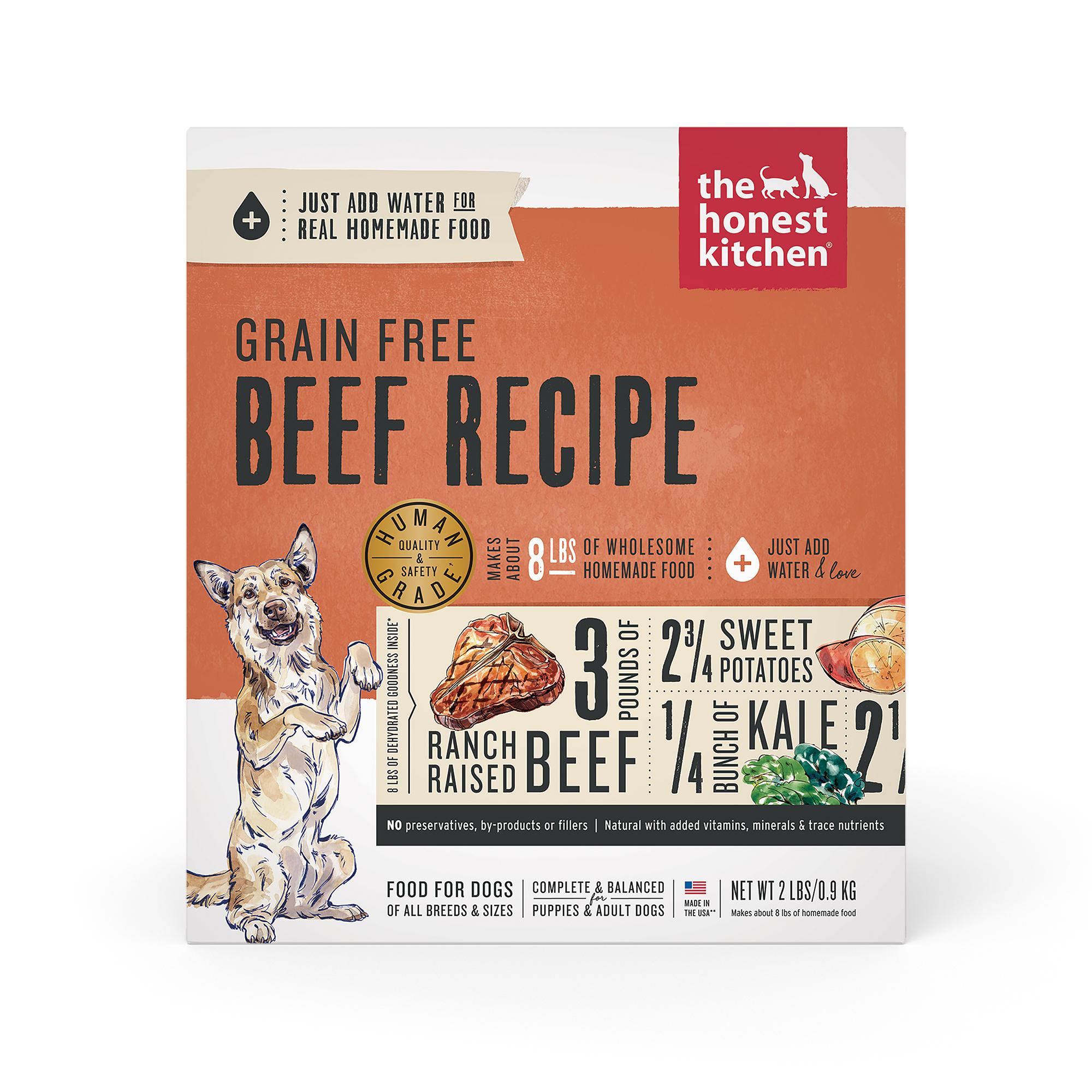 The Honest Kitchen Beef Grain-Free Dehydrated Dog Food