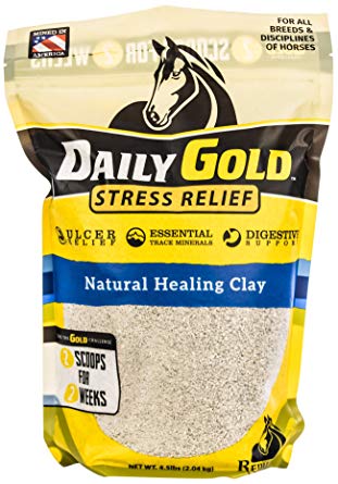 Redmond Daily Gold Stress Relief Natural Healing Clay Horse Supplement, 4.5-lb